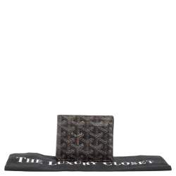 Goyard Brown/White Coated Canvas Victoire Bifold Wallet