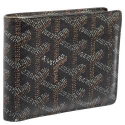 Goyard Brown/White Coated Canvas Victoire Bifold Wallet