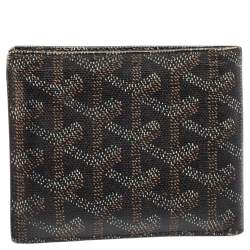 Goyard Brown/White Coated Canvas Victoire Bifold Wallet