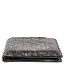 Goyard Brown/White Coated Canvas Victoire Bifold Wallet