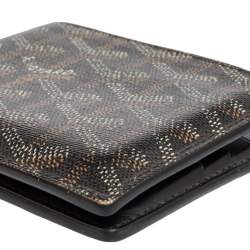 Goyard Brown/White Coated Canvas Victoire Bifold Wallet