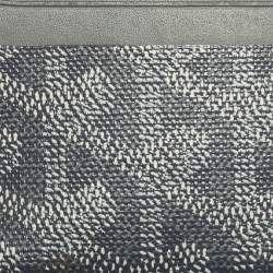 Pre Owned Goyard Grey Goyardine Coated Canvas Saint Sulpice Card Holder