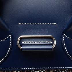 Goyard Blue Goyardine Canvas And Leather Alpin Backpack