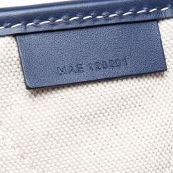 Goyard Blue Goyardine Canvas And Leather Alpin Backpack