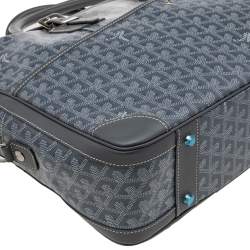 Goyard Grey Goyardine Canvas and Leather Ambassade MM Briefcase