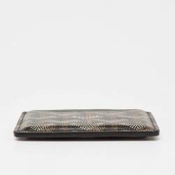 مملوكة مسبقًا Goyard Black Goyardine Coated Canvas and Leather Saint Sulpice Card Holder