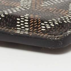 مملوكة مسبقًا Goyard Black Goyardine Coated Canvas and Leather Saint Sulpice Card Holder
