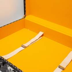 Goyard Black Goyardine Canvas And Leather Hotel 80 Grand Trunk Case