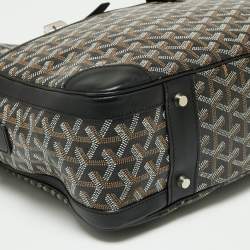 Goyard Black Goyardine Canvas and Leather Ambassade Briefcase