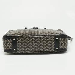Goyard Black Goyardine Canvas and Leather Ambassade Briefcase