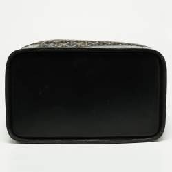 Goyard Black Goyardine Coated Canvas Steamer PM Bag