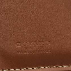 Goyard Brown Goyardine Coated Canvas Saint Pierre Bifold Card Holder