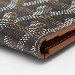 Goyard Brown Goyardine Coated Canvas Saint Pierre Bifold Card Holder