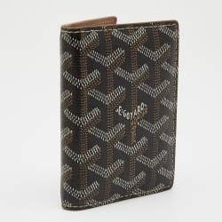 Goyard Brown Goyardine Coated Canvas Saint Pierre Bifold Card Holder