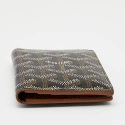 Goyard Brown Goyardine Coated Canvas Saint Pierre Bifold Card Holder