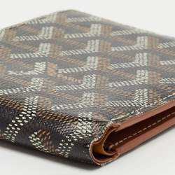 Goyard Brown Goyardine Coated Canvas Victoire Wallet