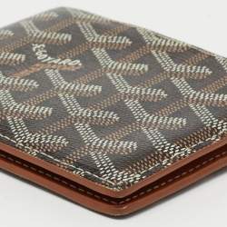Goyard Brown Goyardine Coated Canvas Victoire Wallet