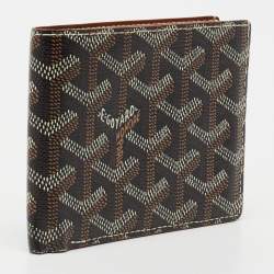 Goyard Brown Goyardine Coated Canvas Victoire Wallet
