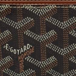 Goyard Brown Goyardine Coated Canvas Victoire Wallet