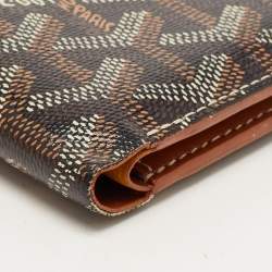 Goyard Brown Goyardine Coated Canvas Victoire Bifold Wallet