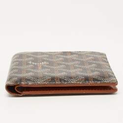 Goyard Brown Goyardine Coated Canvas Victoire Bifold Wallet
