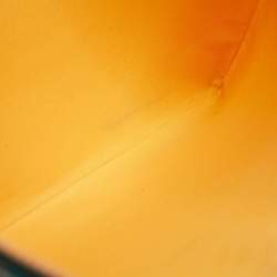 Pre Owned Goyard Green Goyardine Coated Canvas Senat GM Clutch