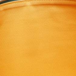 Pre Owned Goyard Green Goyardine Coated Canvas Senat GM Clutch