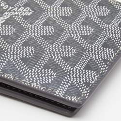 Goyard Grey Goyardine Coated Canvas Victoire Bifold Wallet
