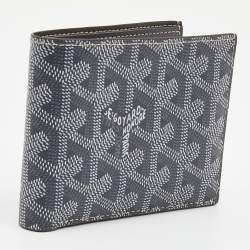 Goyard Grey Goyardine Coated Canvas Victoire Bifold Wallet
