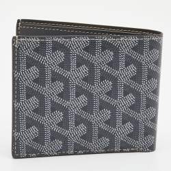 Goyard Grey Goyardine Coated Canvas Victoire Bifold Wallet