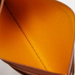 Pre Owned Goyard Brown Goyardine Coated Canvas Saint Sulpice Card Holder