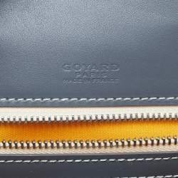 Goyard Grey Goyardine Coated Canvas and Leather Ambassade MM Briefcase Bag