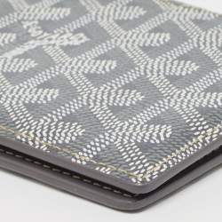 Goyard Grey Goyardine Coated Canvas Victoire Bifold Wallet