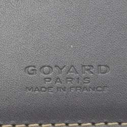 Goyard Grey Goyardine Coated Canvas Victoire Bifold Wallet