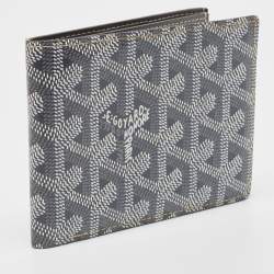 Goyard Grey Goyardine Coated Canvas Victoire Bifold Wallet