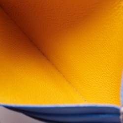 مملوكة مسبقًا Goyard Blue Goyardine Coated Canvas and Leather Saint Sulpice Card Holder