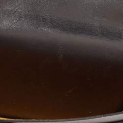 Pre Owned Goyard Black Goyardine Coated Canvas Business Card Holder