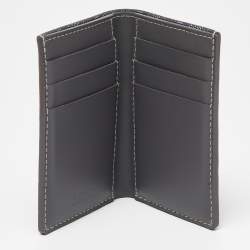 Goyard Grey Goyardine Coated Canvas St. Marc Card Holder