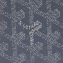 Goyard Grey Goyardine Coated Canvas St. Marc Card Holder