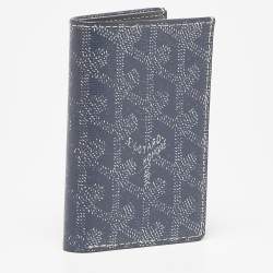 Goyard Grey Goyardine Coated Canvas St. Marc Card Holder