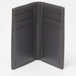 Pre Owned Goyard Grey Goyardine Coated Canvas Saint Pierre Bifold Card Holder