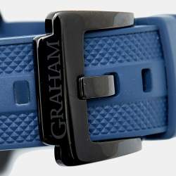 Graham Blue Camouflage PVD Coated Stainless Steel Chronofighter Oversize Black Arrow 2CCAU.U02A.K96N Men's Wristwatch 47 mm