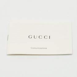 Gucci Brown Dubly Horsebit Pattern Scarf