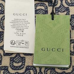 Gucci Brown Dubly Horsebit Pattern Scarf