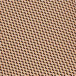 Gucci Brown/Orange Interlaced Print Silk Tie