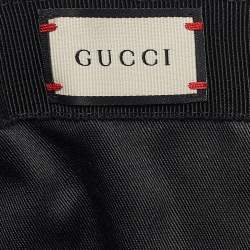 Gucci Black Original GG Canvas Web Baseball Cap 