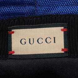 Gucci Blue Canvas Off The Grid GG Supreme Bucket Hat S
