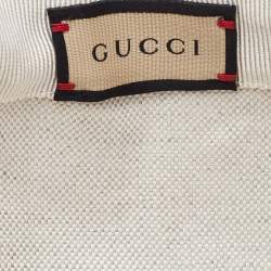 Pre Owned Gucci Blue GG Canvas Baseball Cap M