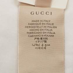 Gucci White Label Intarsia Cotton Socks M 11(24-26 cm)