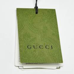 Pre Owned Gucci Blue Cotton College Baseball Cap XXS
